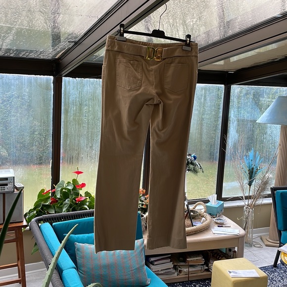 Dolce Gabbana tan low waisted pants - Picture 2 of 4